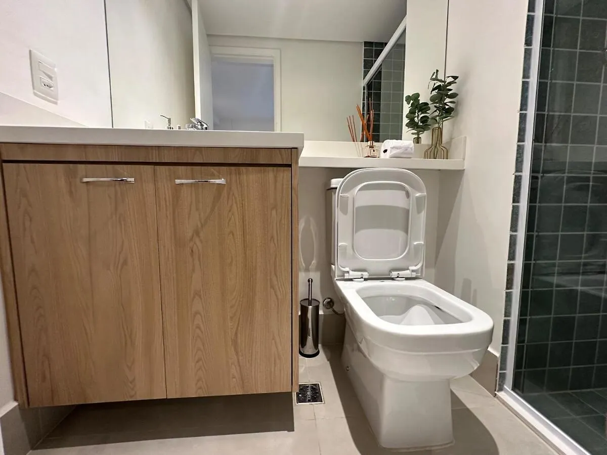 아파트 Lk906 Apto Com Terraco Privativo E Cozinha Completa 상파울루 브라질