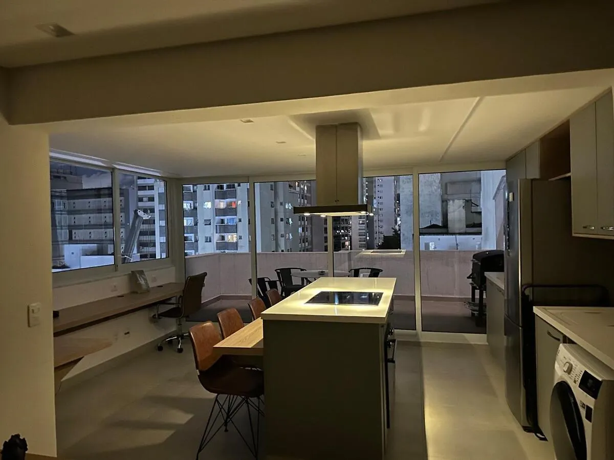 Lk906 Apto Com Terraco Privativo E Cozinha Completa São Paulo Apartamento